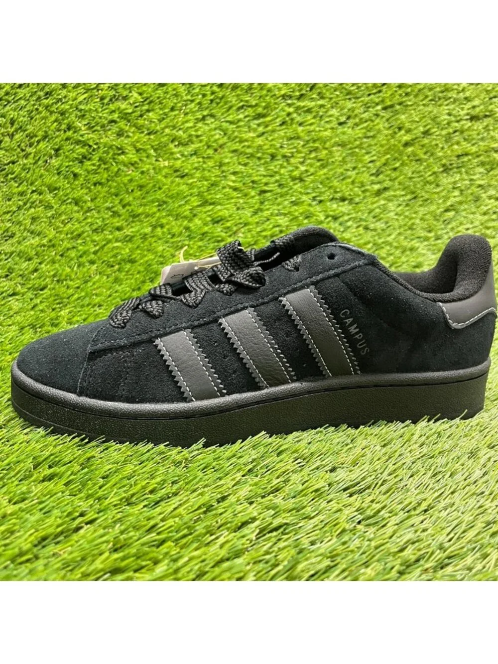 Adidas Campus 00s Mens Size 8.5 Core Black Athletic Walking Shoes Sneakers